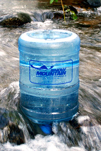 All natural bottled spring water delivery services in Redding and Northern California
